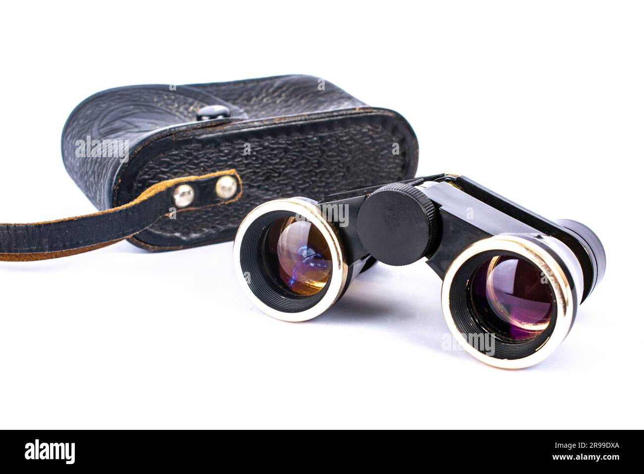 opera glasses binoculars isolated on a white background Stock Photo Alamy