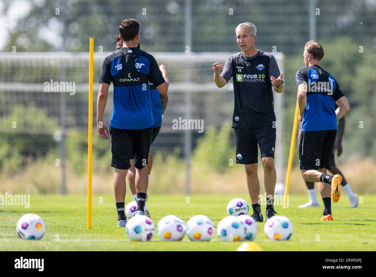 Paderborn, Germany. 25th June, 2023. Soccer 2nd Bundesliga, SC