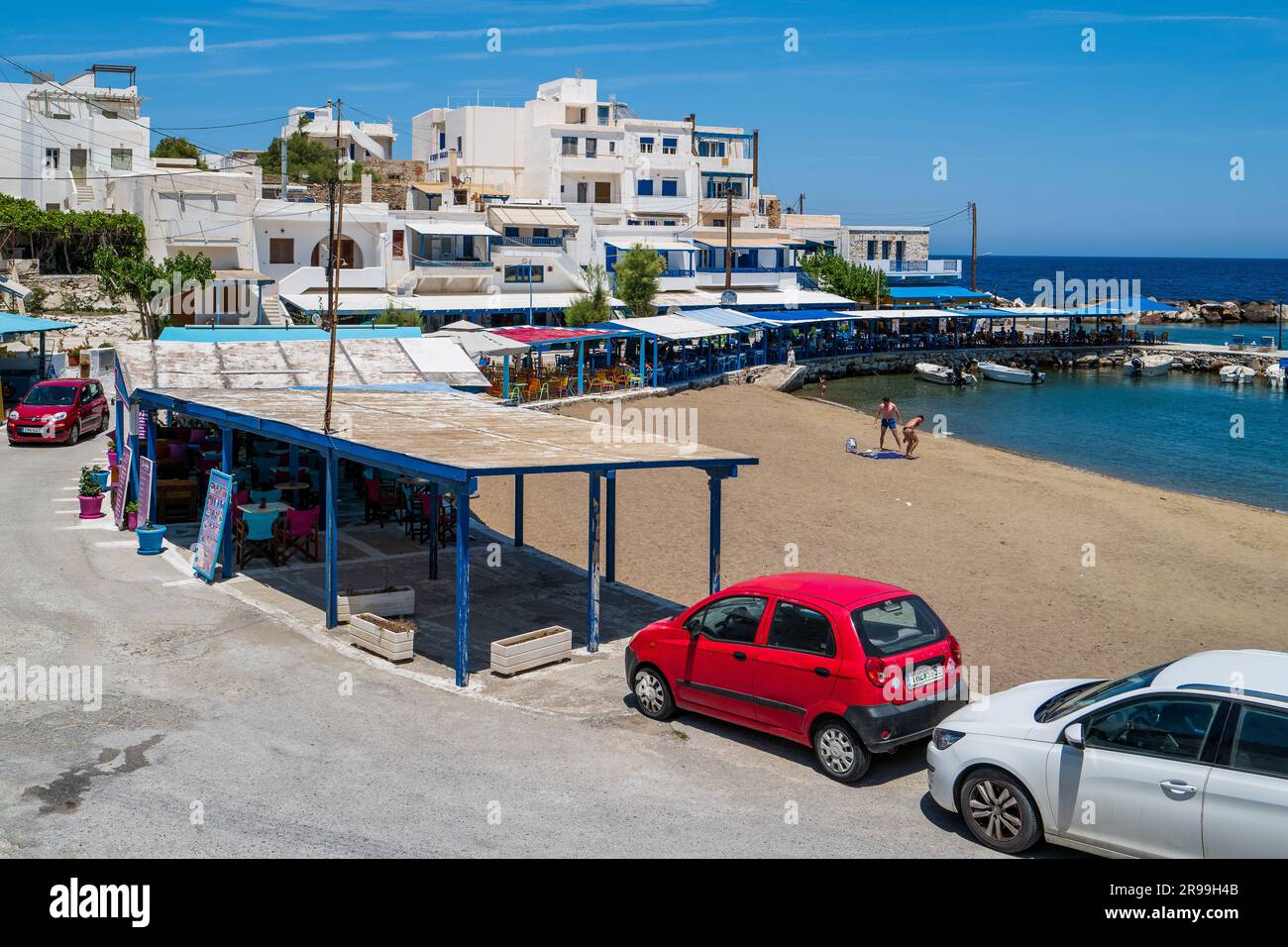 Authentic greek island village hi-res stock photography and images - Alamy