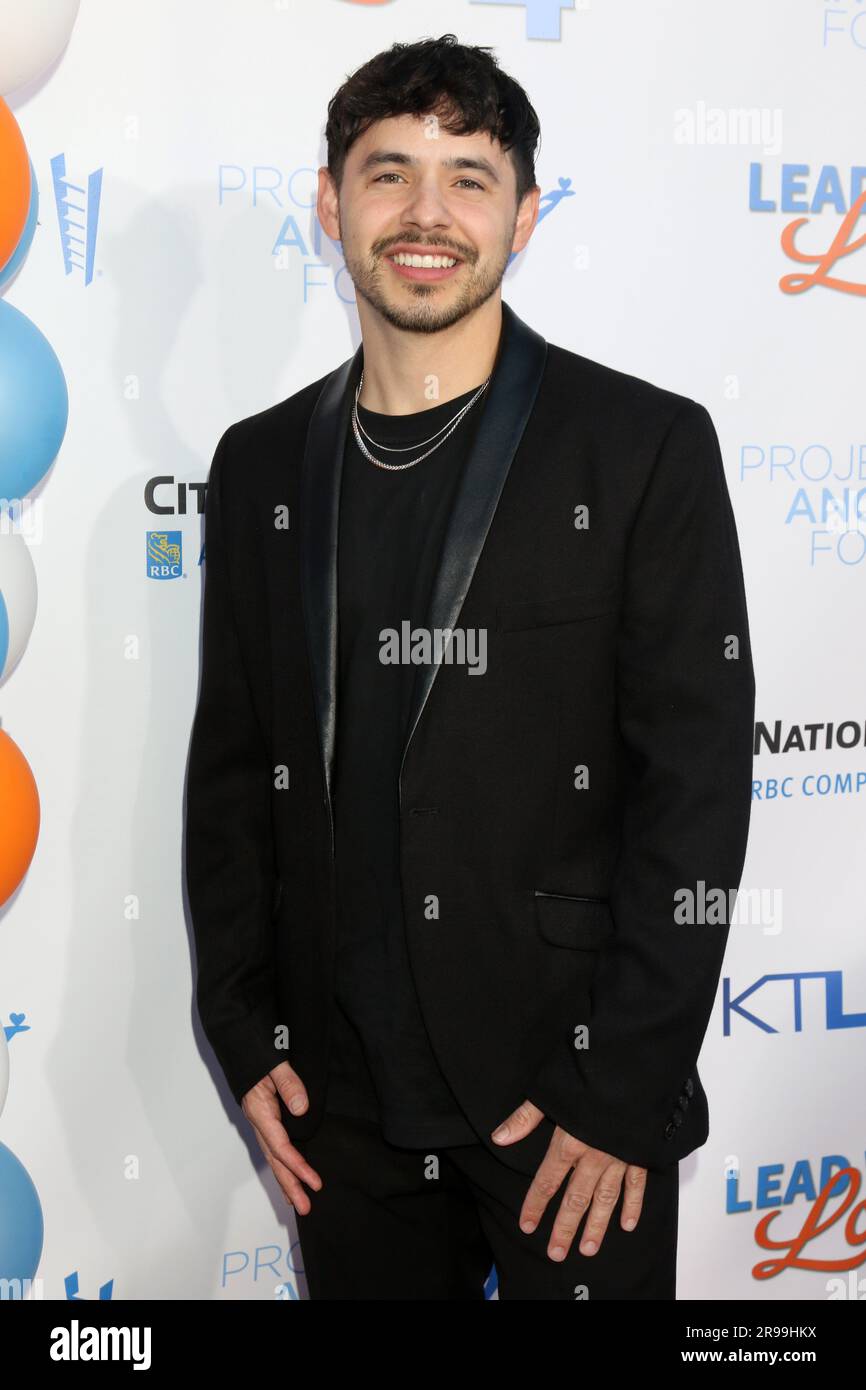 LOS ANGELES - JUN 24:  David Archuleta at the Project Angel Food's Lead with Love at the KTLA Studios on June 24, 2023 in Los Angeles, CA Stock Photo