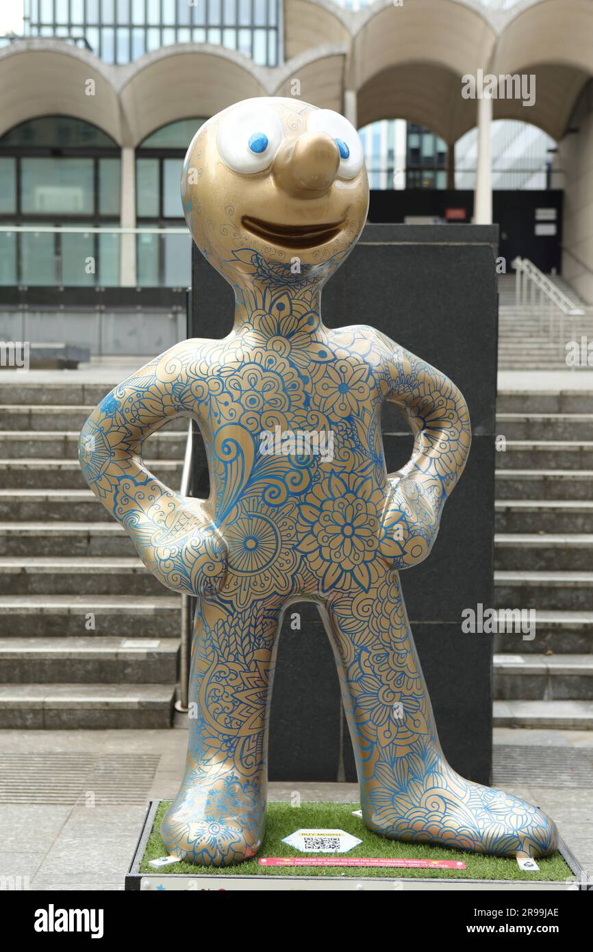 Morph's Epic Art Adventure, London Stock Photo - Alamy
