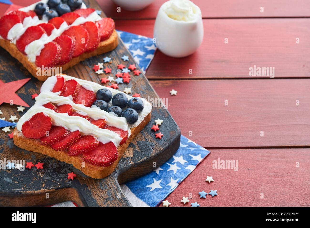 notjustahousewife fourth of july bread