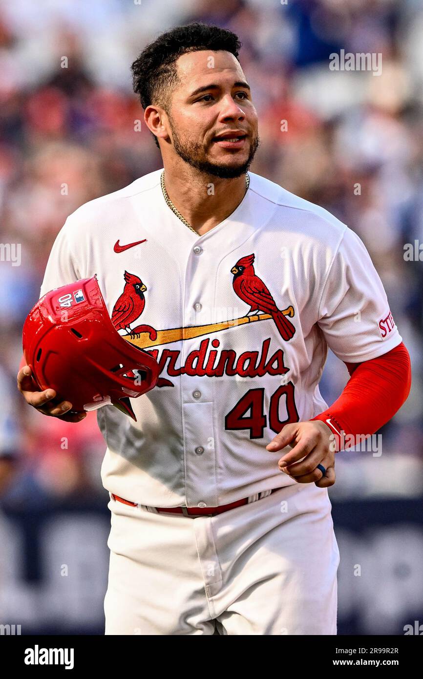 Willson Contreras #40 of the St. Louis Cardinals during the 2023