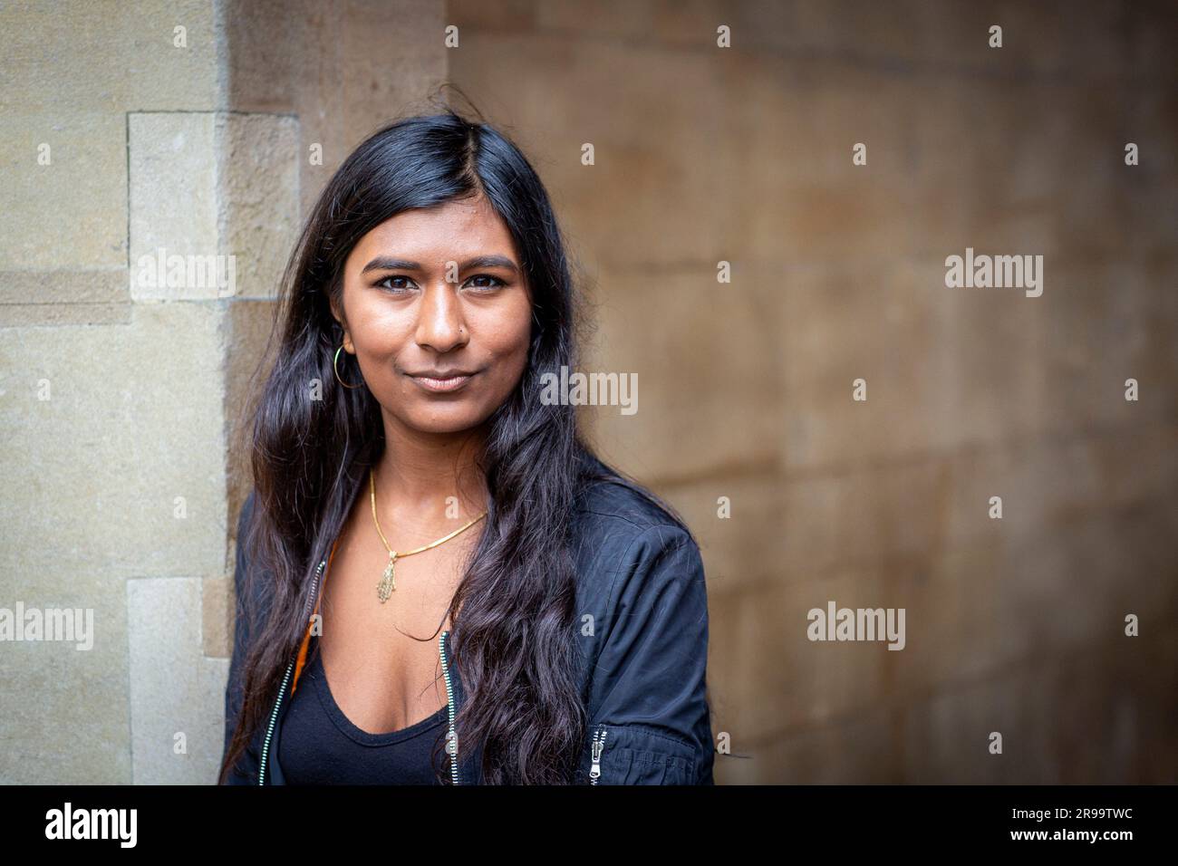 Ash Sarkar Journalist And Political Activist London UK Stock Photo 