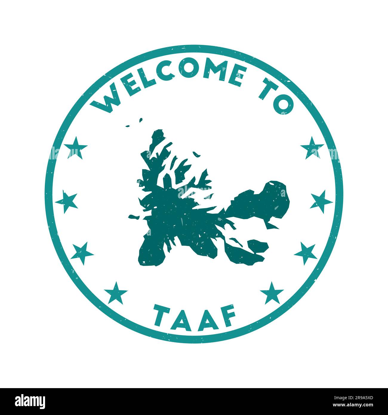 Country taaf map Cut Out Stock Images & Pictures - Alamy