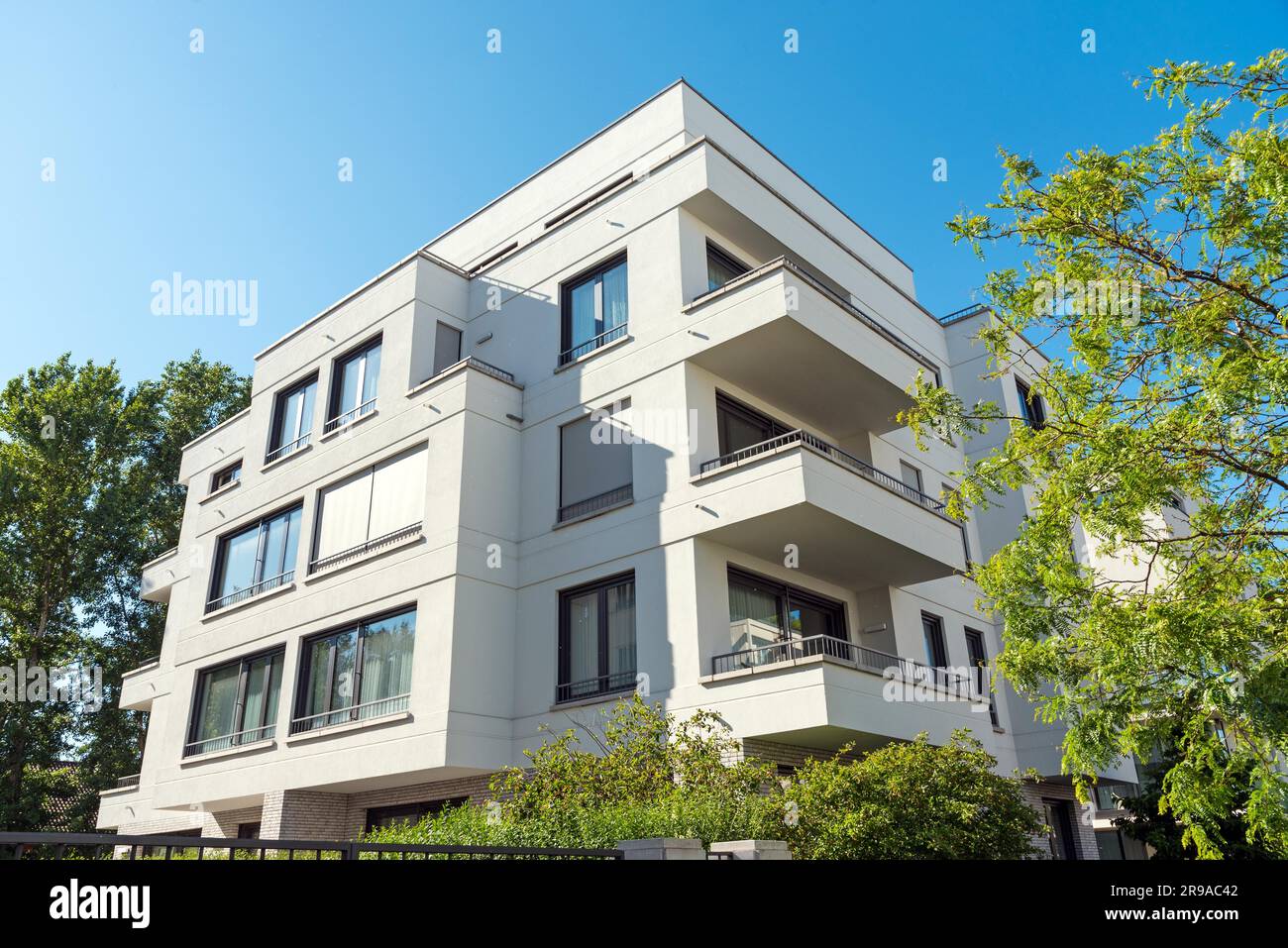 Modern luxury apartment building in Berlin, Germany Stock Photo - Alamy