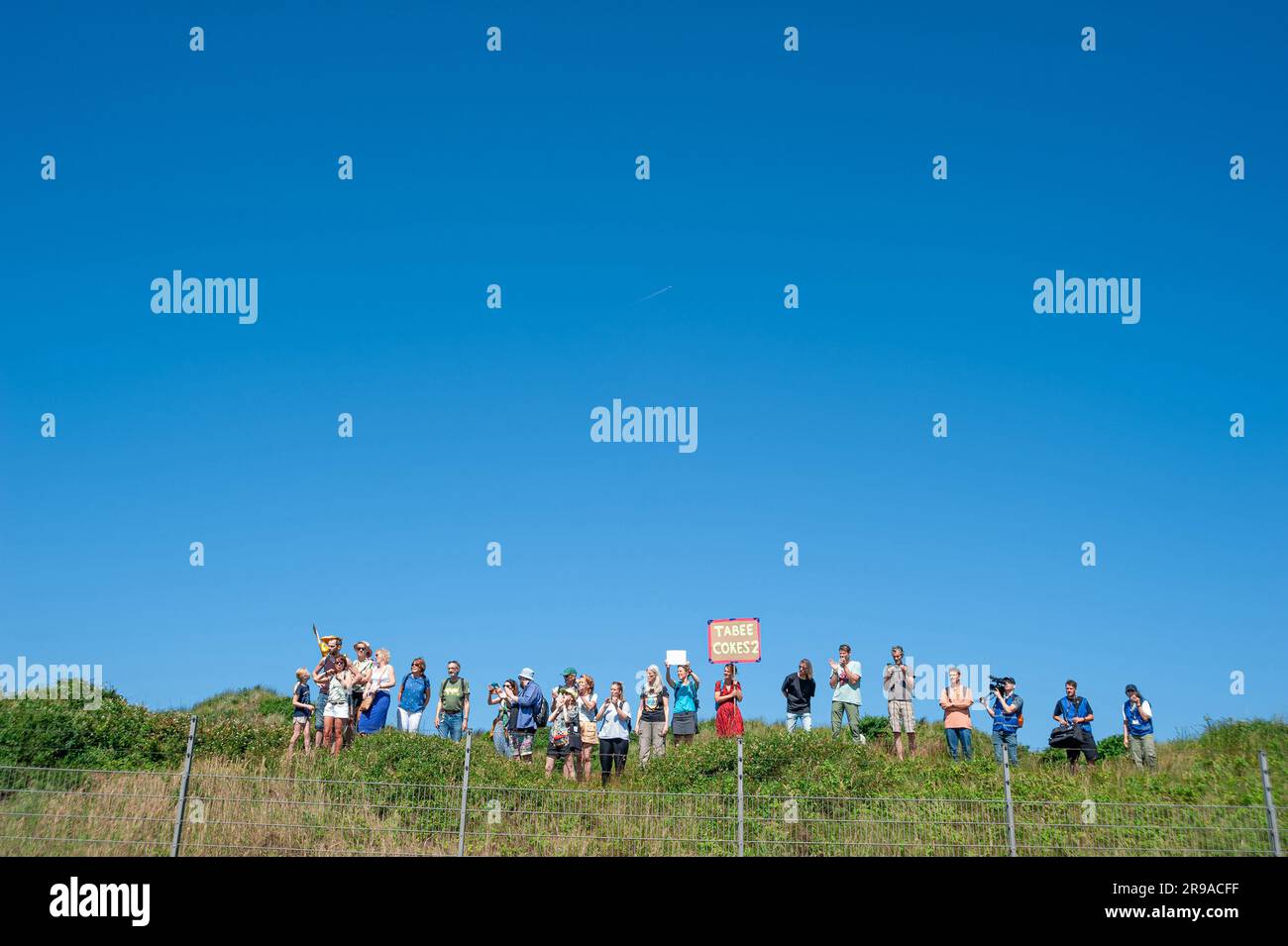 TaTa Steel. Ijmuiden, The Netherlands Saturday 24th June, 2023. Climate  activists, Green Peace and Extinction Rebellion held an illegal  demonstration Stock Photo - Alamy