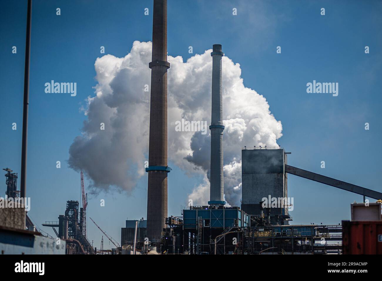 TaTa Steel. Ijmuiden, The Netherlands Saturday 24th June, 2023. Climate  activists, Green Peace and Extinction Rebellion held an illegal  demonstration Stock Photo - Alamy