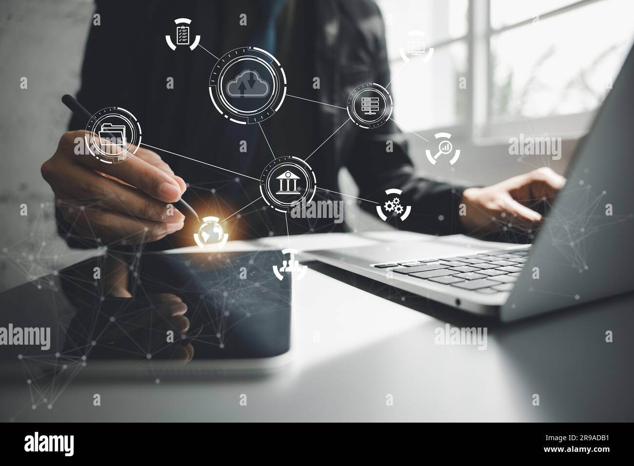 Business process automation and strategy concept Stock Photo - Alamy