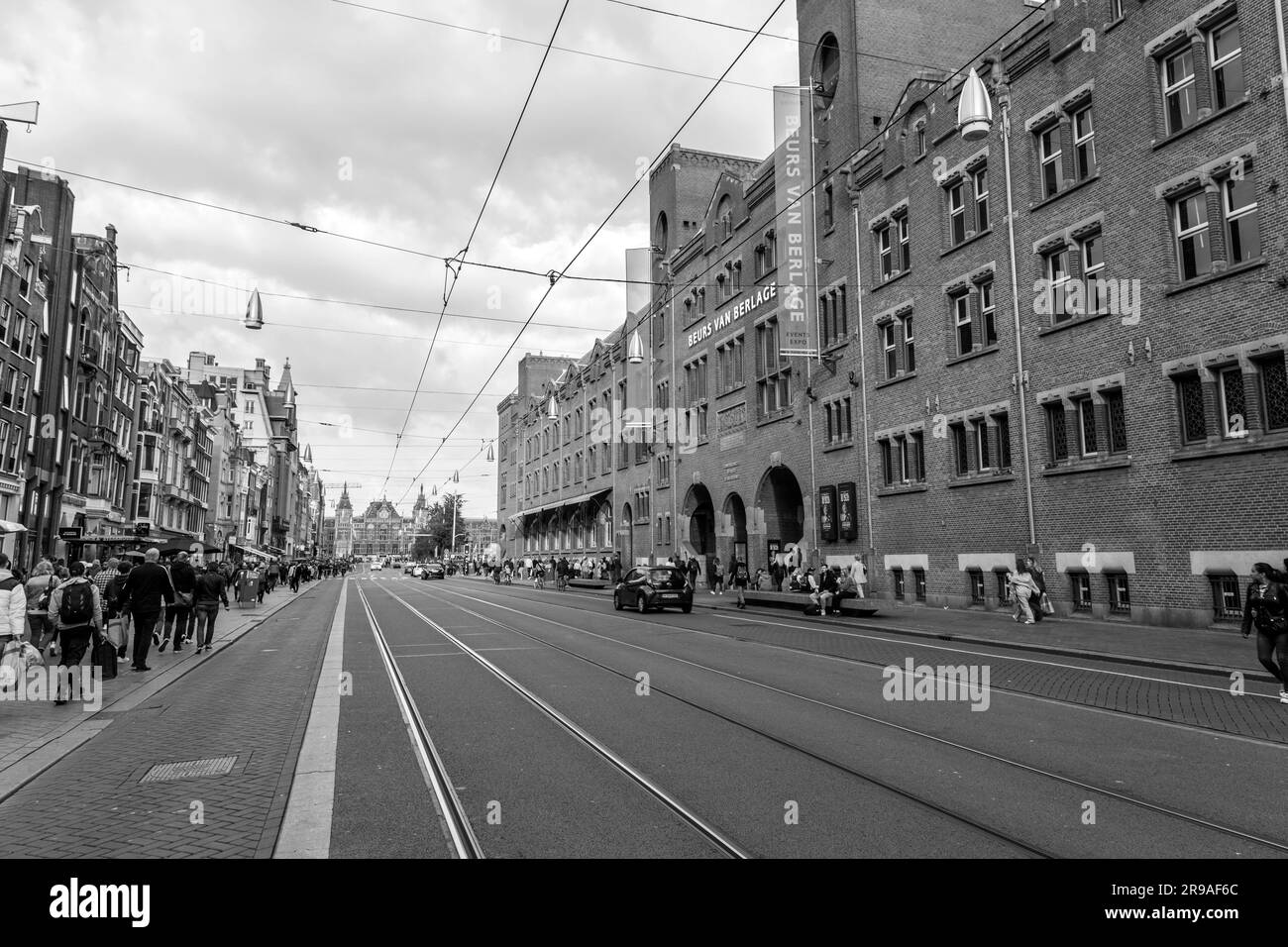 Shopping center rotterdam Black and White Stock Photos & Images - Alamy