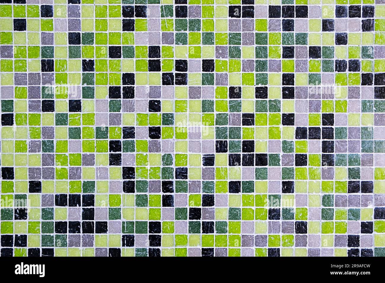 Black and gray mosaic tiles hi-res stock photography and images - Alamy