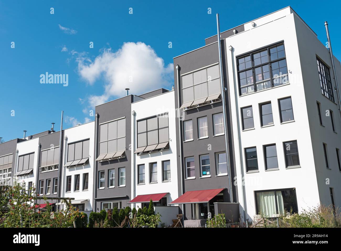 New terraced houses seen in Berlin, Germany Stock Photo - Alamy