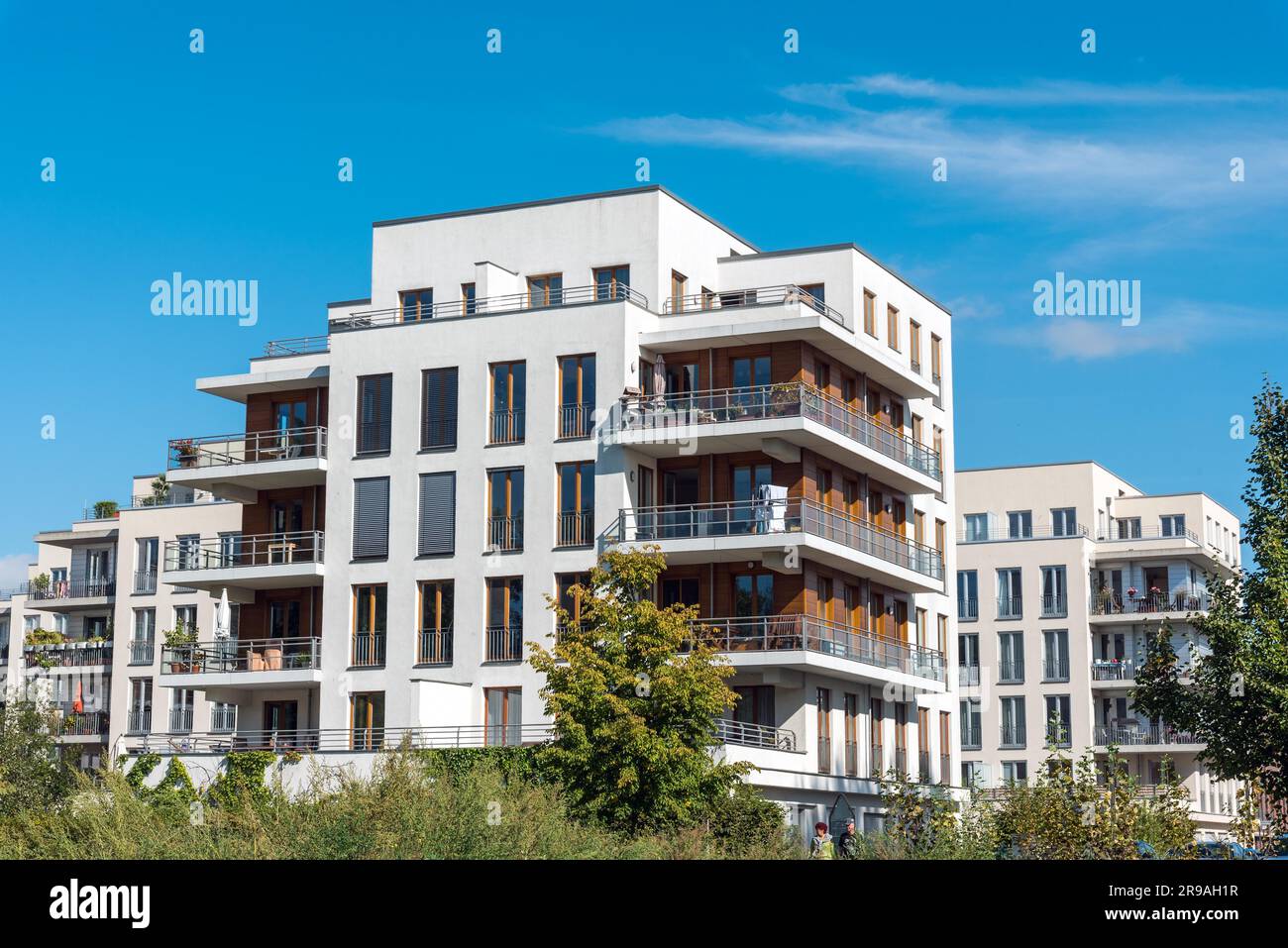 New apartment buildings seen in Berlin, Germany Stock Photo - Alamy