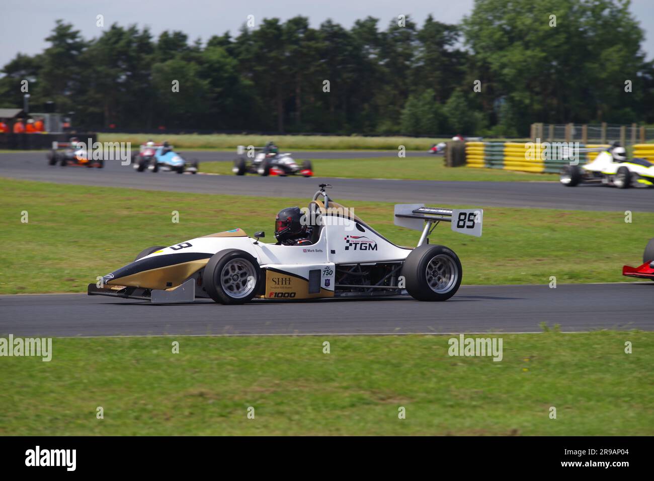 Dalton on Tees, 25 June 2023. Mark Betts driving a Jedi Mk6/7 in the Swallow Hill Homes F1000 Championship during the 750 Motor Club meeting at Croft Circuit. Credit: Colin Edwards/Alamy Live News Stock Photo