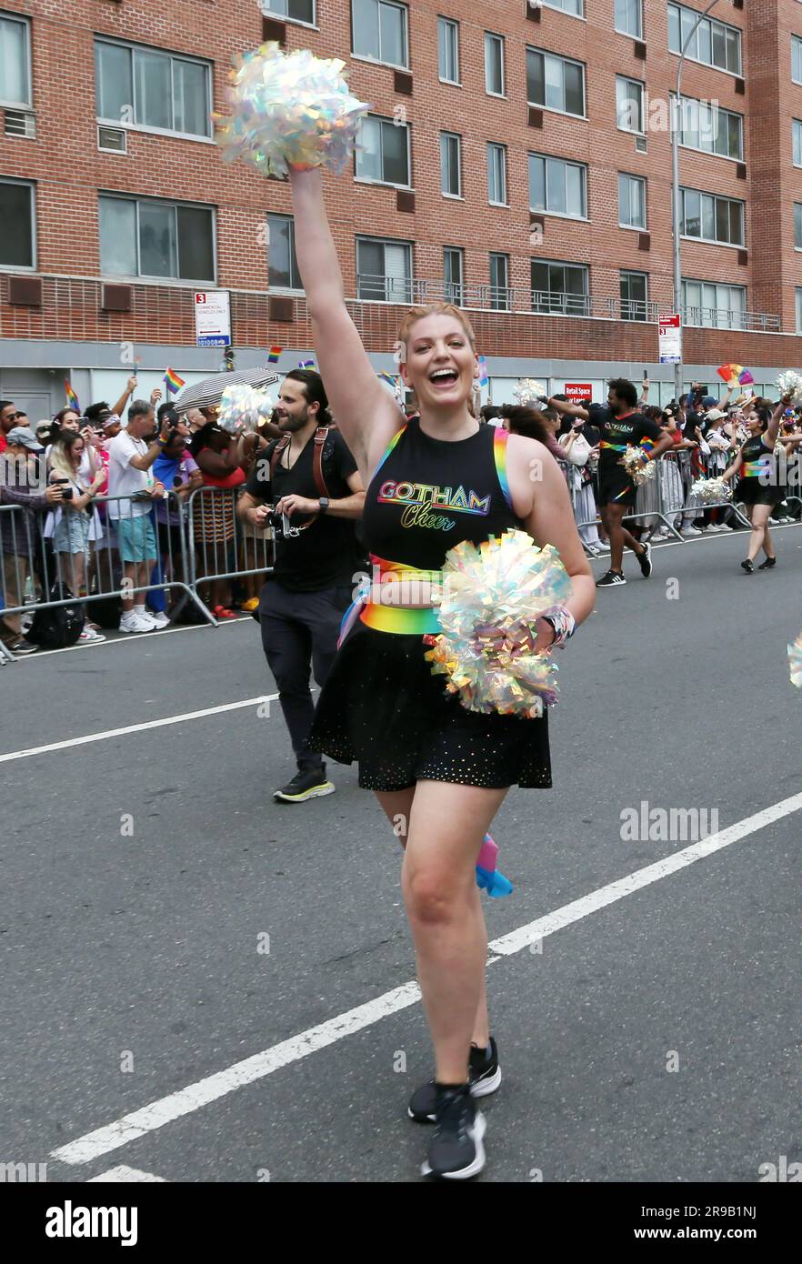 NEW YORK, NY- June 25: Visuals as the New York City Pride 54th Annual ...