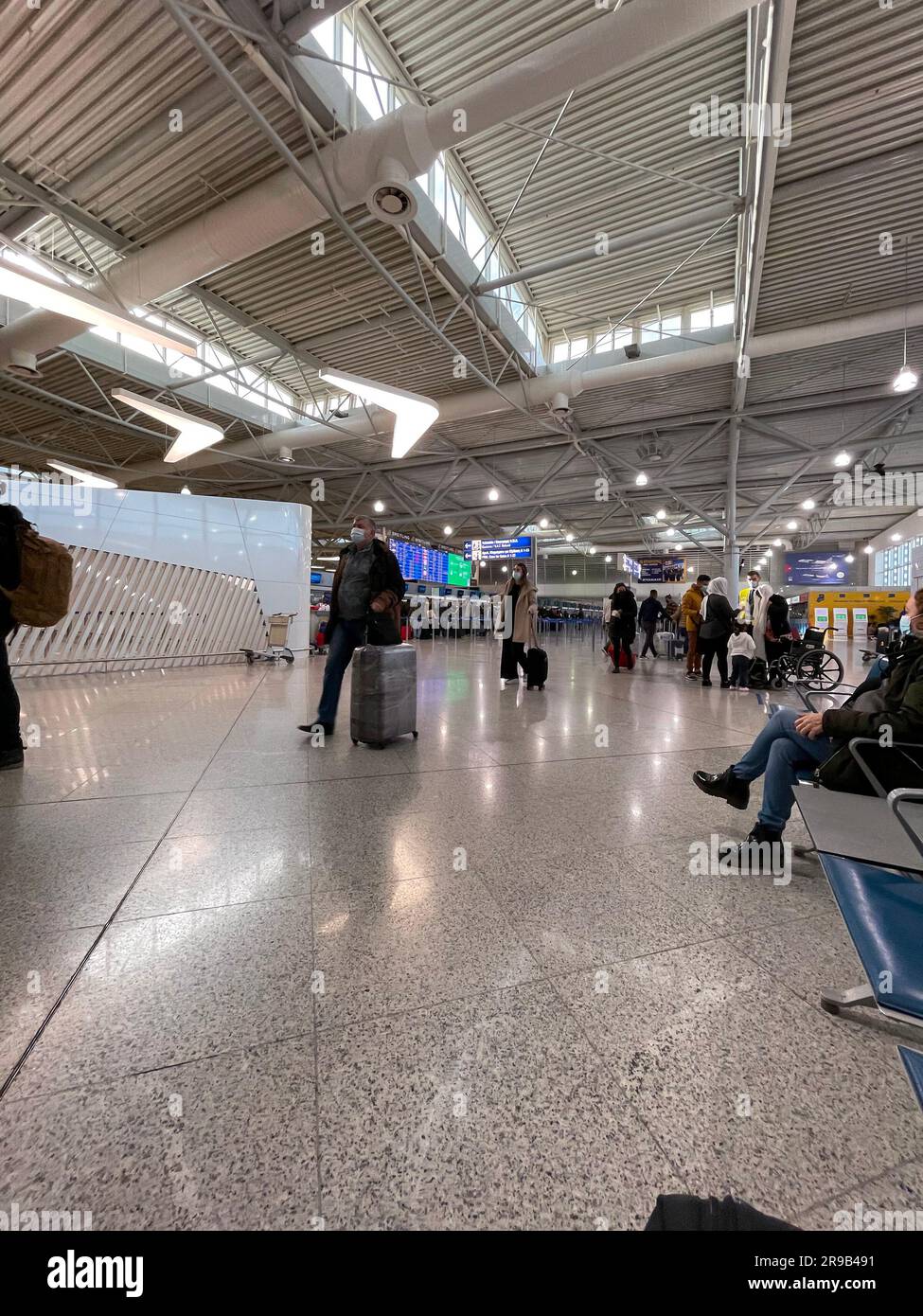 Athens, Greece 27 Nov 2021 Athens International Airport Eleftherios