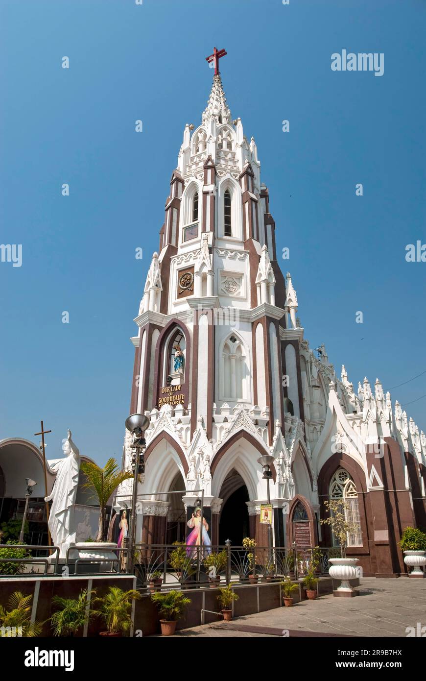 St. Mary's Basilica in Shivajinagar was built by Abbe Dubois, in the year 1818 Bengaluru
