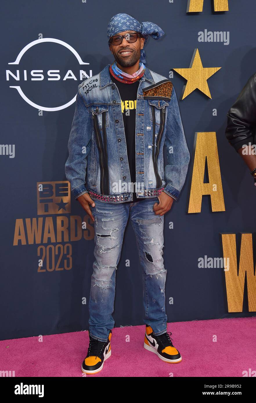 Redman arrives at the BET Awards on Sunday, June 25, 2023, at the