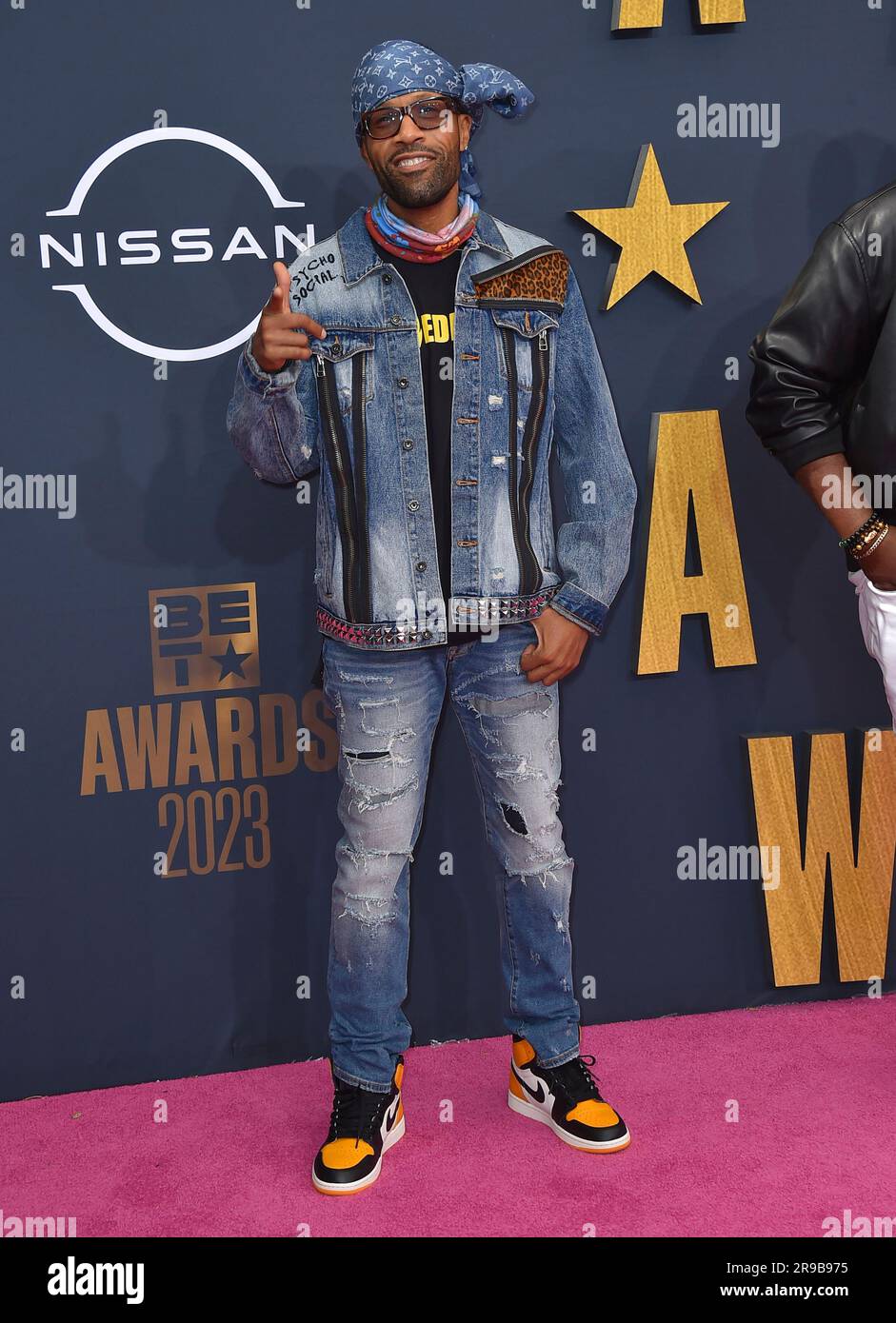 Redman arrives at the BET Awards on Sunday, June 25, 2023, at the