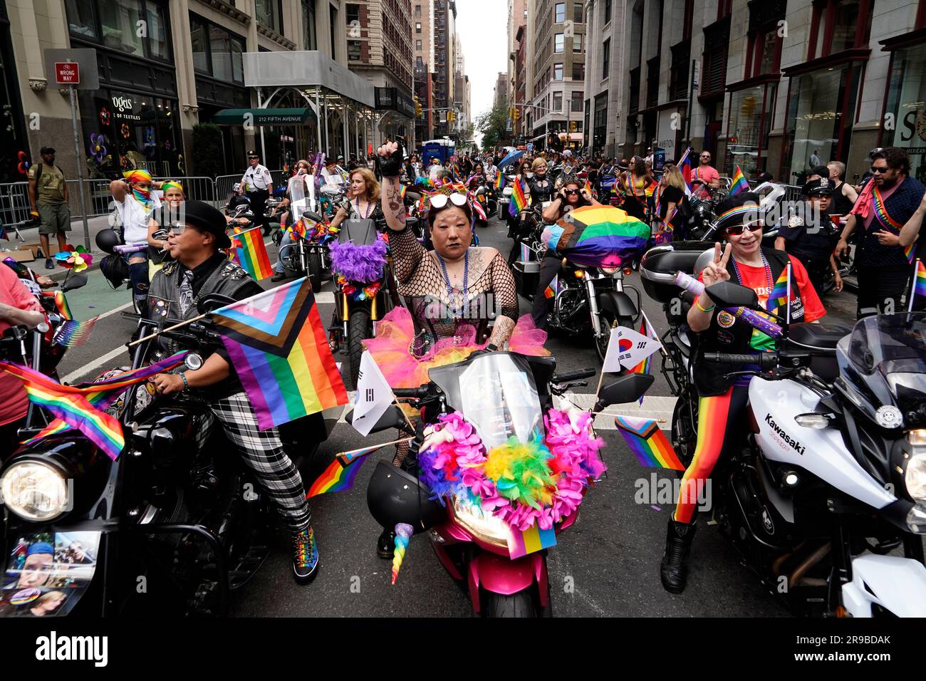 New York, New York, USA. 25th June, 2023. The 2023 NY Pride Parade ...