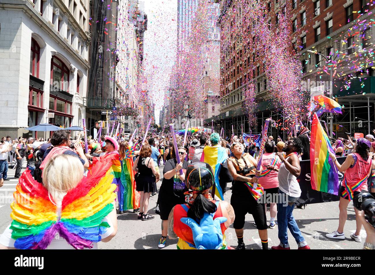 New York, New York, USA. 25th June, 2023. The 2023 NY Pride Parade ...