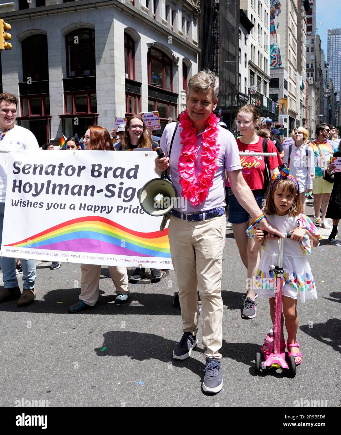 New York, New York, USA. 25th June, 2023. Brad HoylmanSigal during The