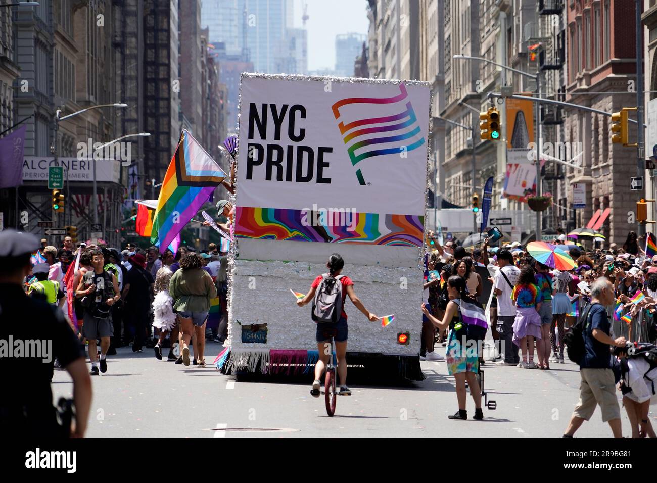 New York, New York, USA. 25th June, 2023. The 2023 NY Pride Parade ...