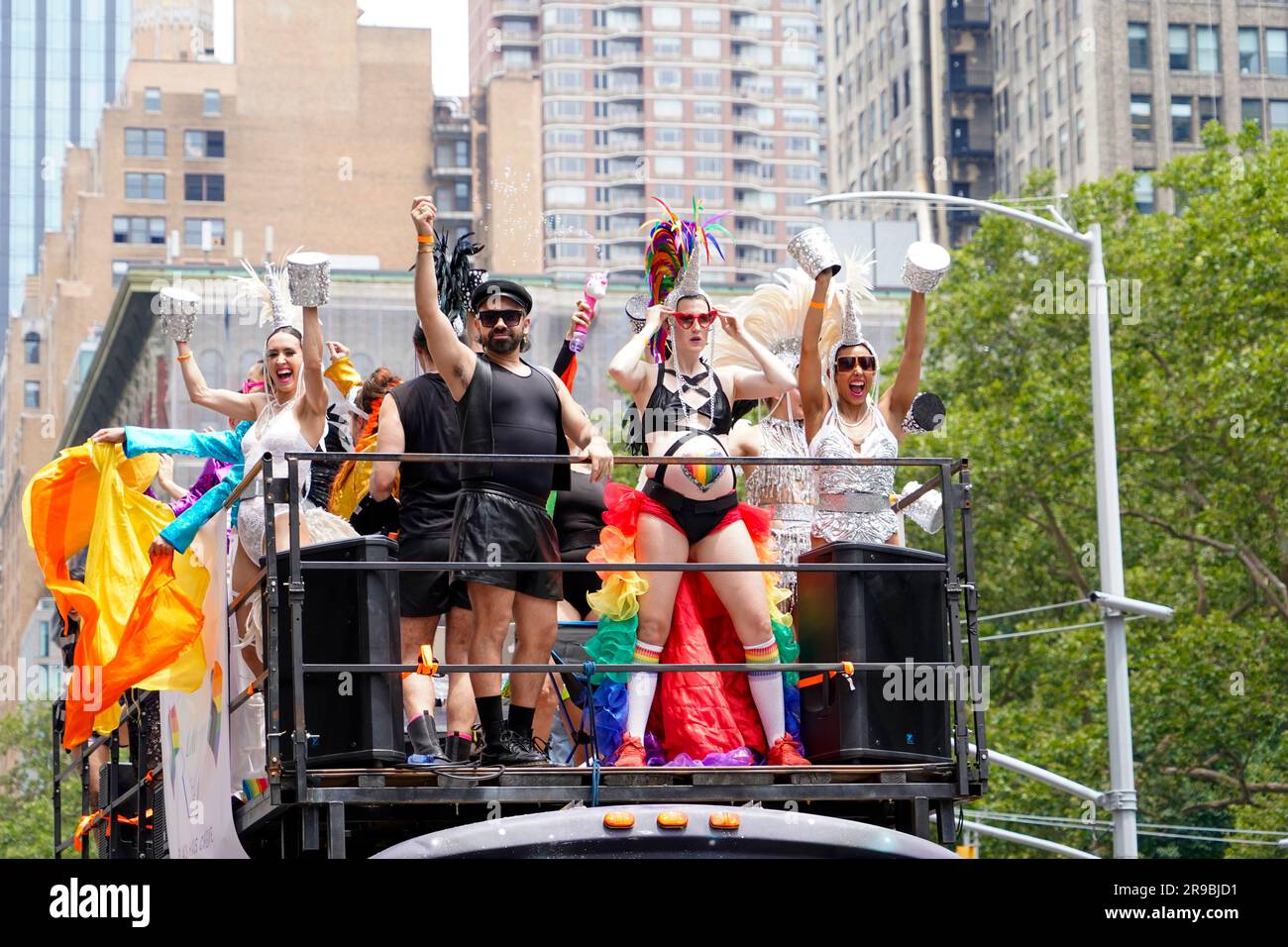 New York, New York, USA. 25th June, 2023. The 2023 NY Pride Parade ...