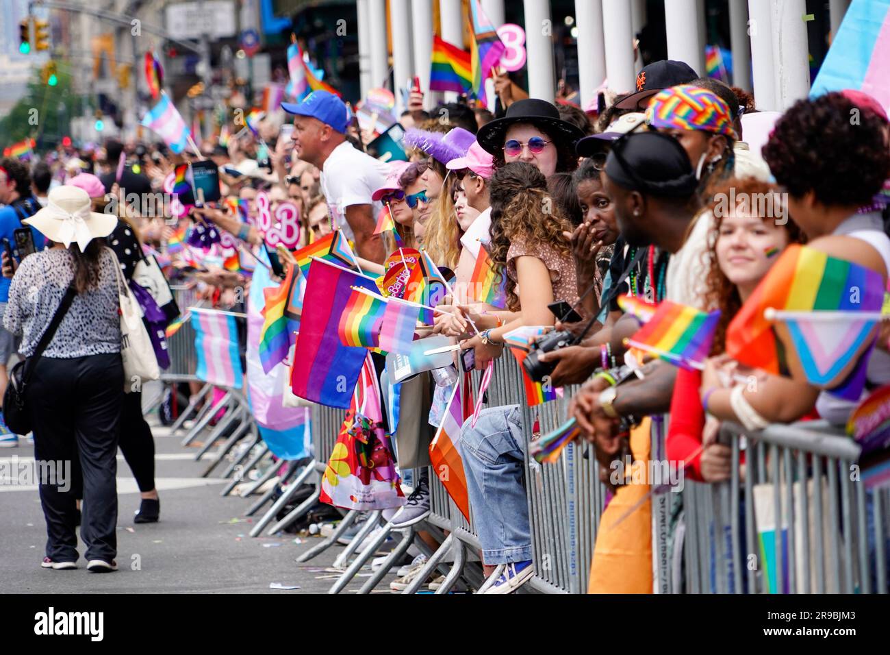 New York, New York, USA. 25th June, 2023. The 2023 NY Pride Parade ...