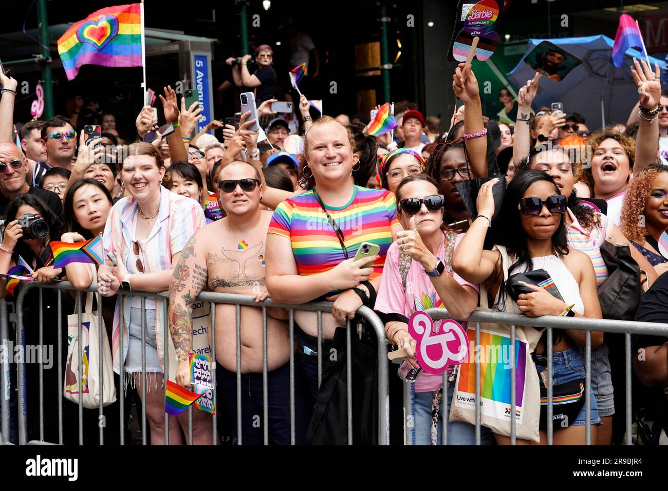 New York, New York, USA. 25th June, 2023. The 2023 NY Pride Parade ...