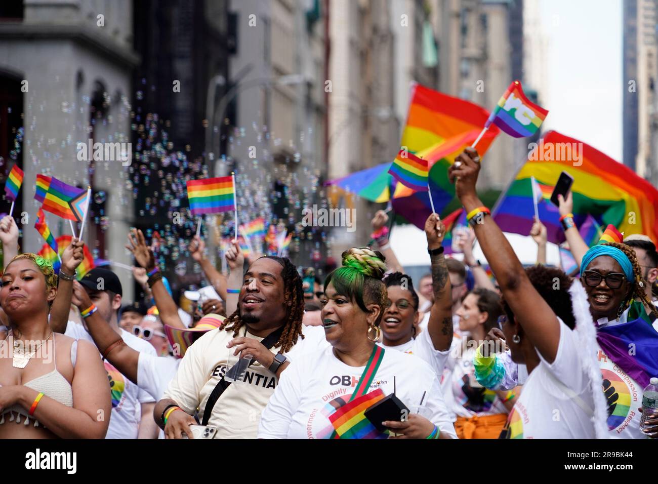 New York, New York, USA. 25th June, 2023. The 2023 NY Pride Parade ...
