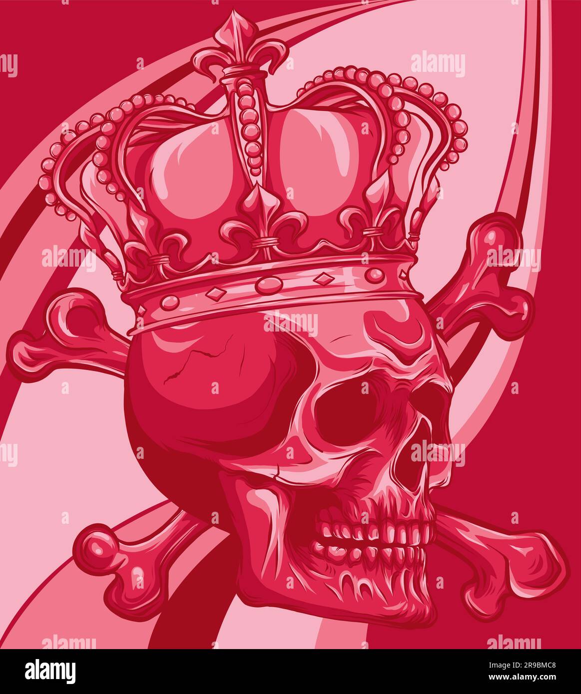 The image of the skull. Vector illustration Stock Vector Image & Art ...