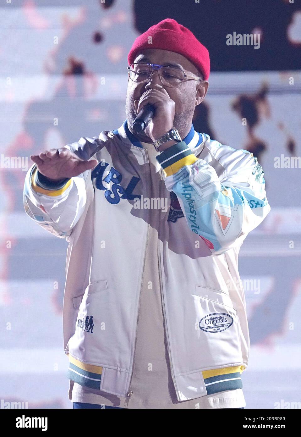 Mad Skillz performs "The Message" at the BET Awards on Sunday, June 25