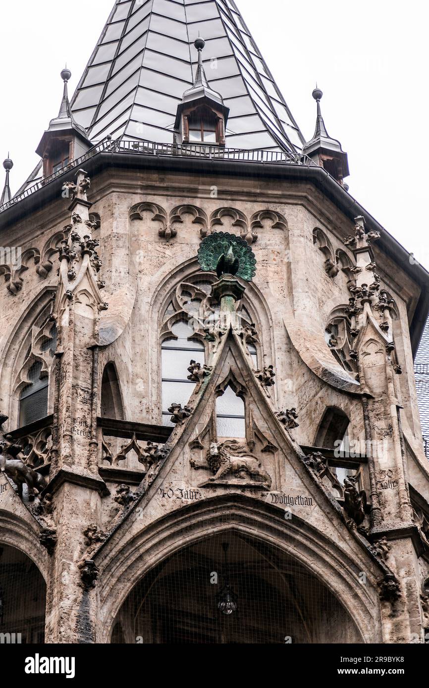 The RathausGlockenspiel in Munich is a tourist attraction clock in