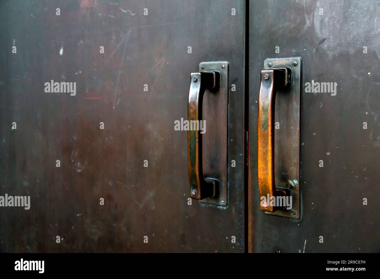 Handel Texture Grunge texture and detail from an old door handle, urban architectural ...