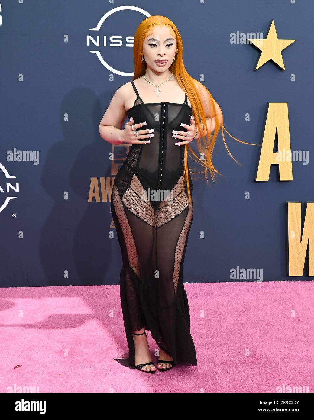 Los Angeles, California Ice Spice. BET Awards 2023 at Microsoft