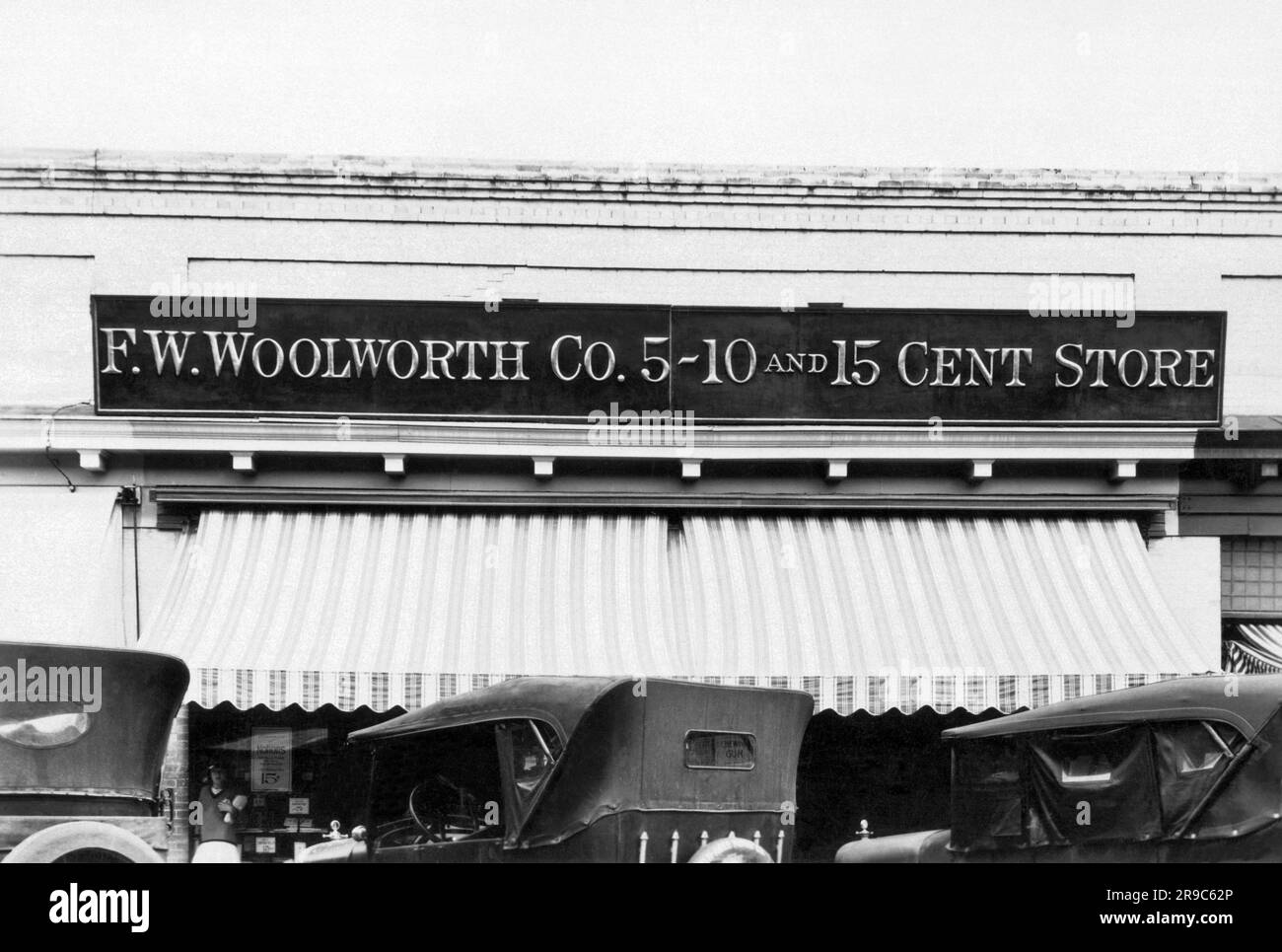 Woolworth sign Black and White Stock Photos & Images Alamy