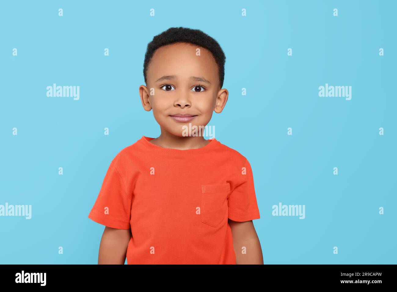 Cute african american boy hi-res stock photography and images - Alamy