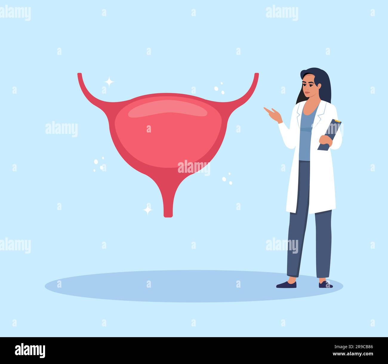 Doctor gives a training lecture about anatomy. Doctor presenting human