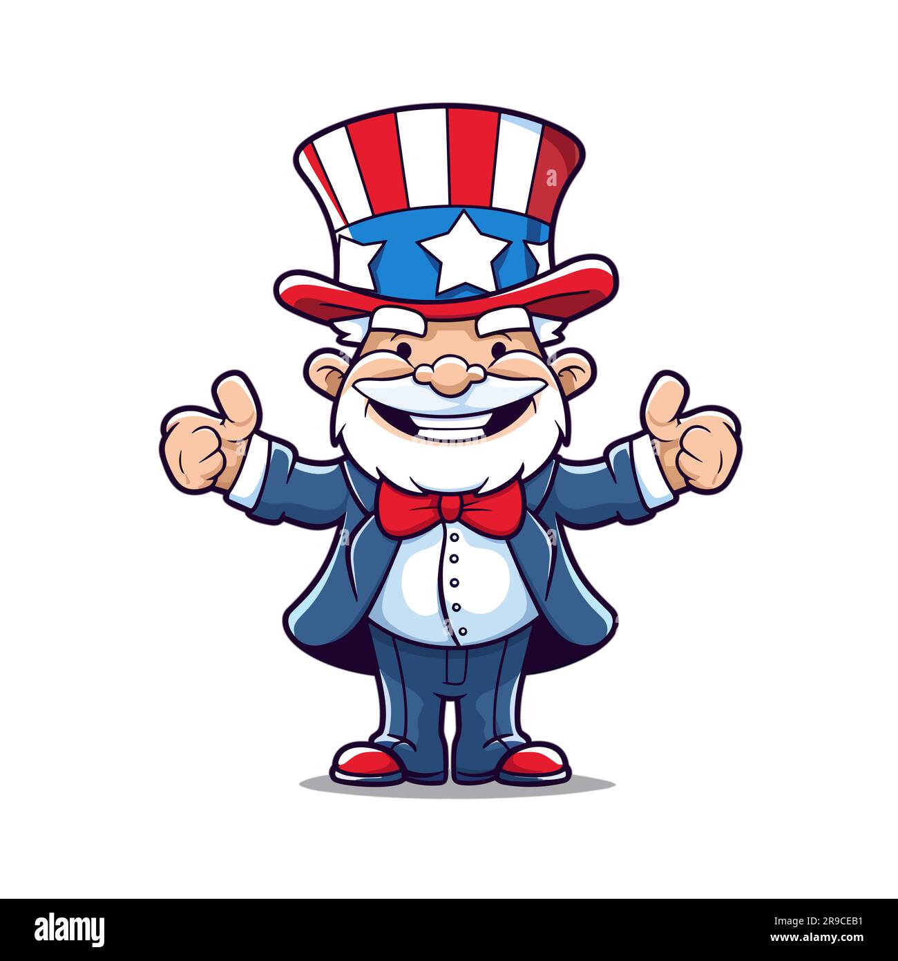 Uncle Sam - Vector EPS illustration Stock Vector