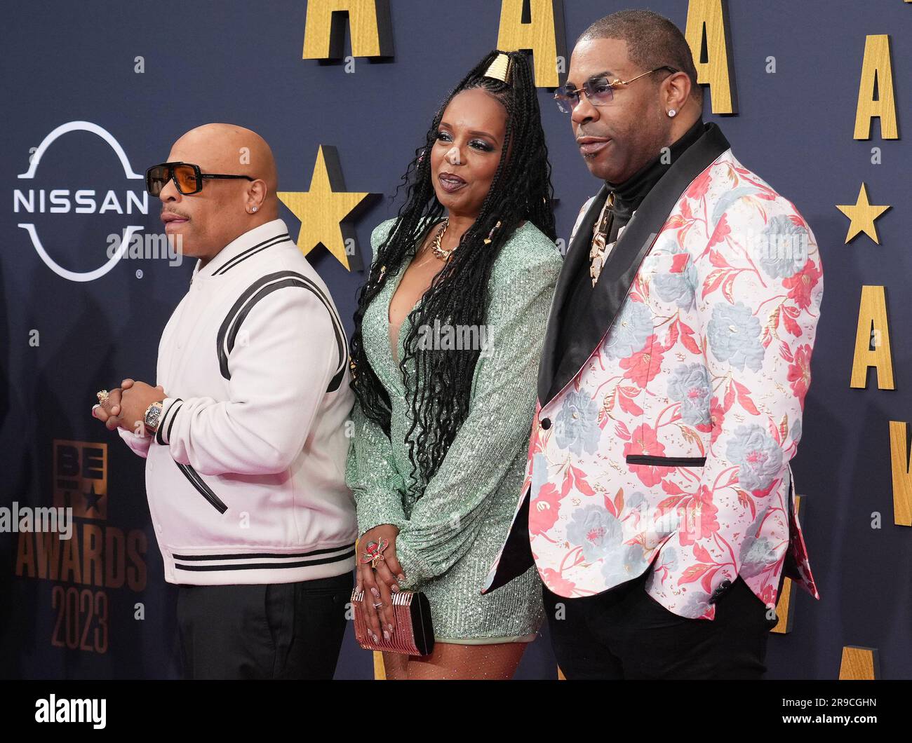 Los Angeles, USA. 25th June, 2023. (LR) Spliff Star, Rah Digga and