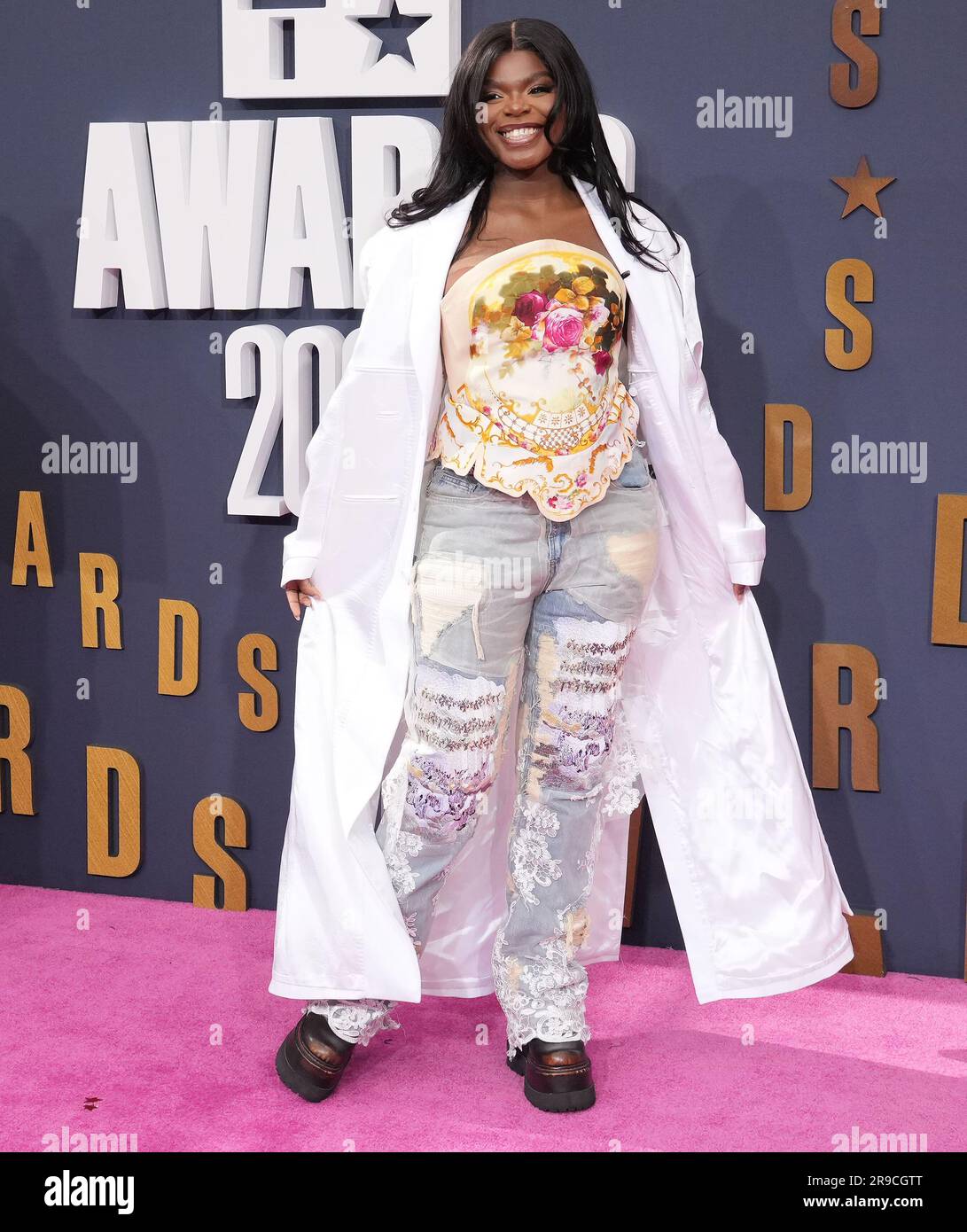 Los Angeles, USA. 25th June, 2023. Scar Lip arrives at the 2023 BET