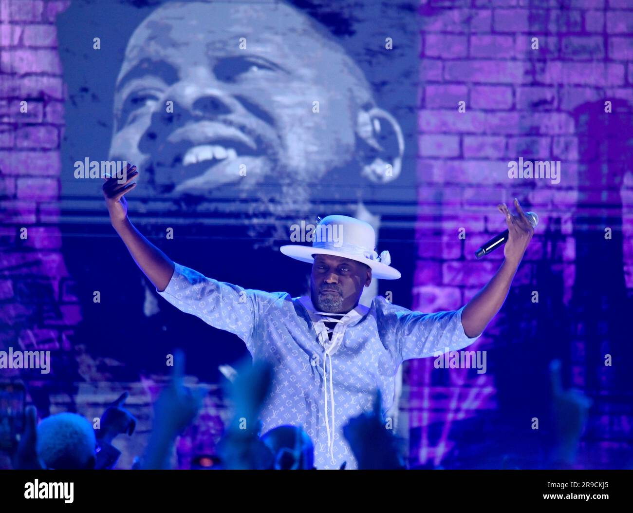 Los Angeles, United States. 25th June, 2023. Big Daddy Kane performs