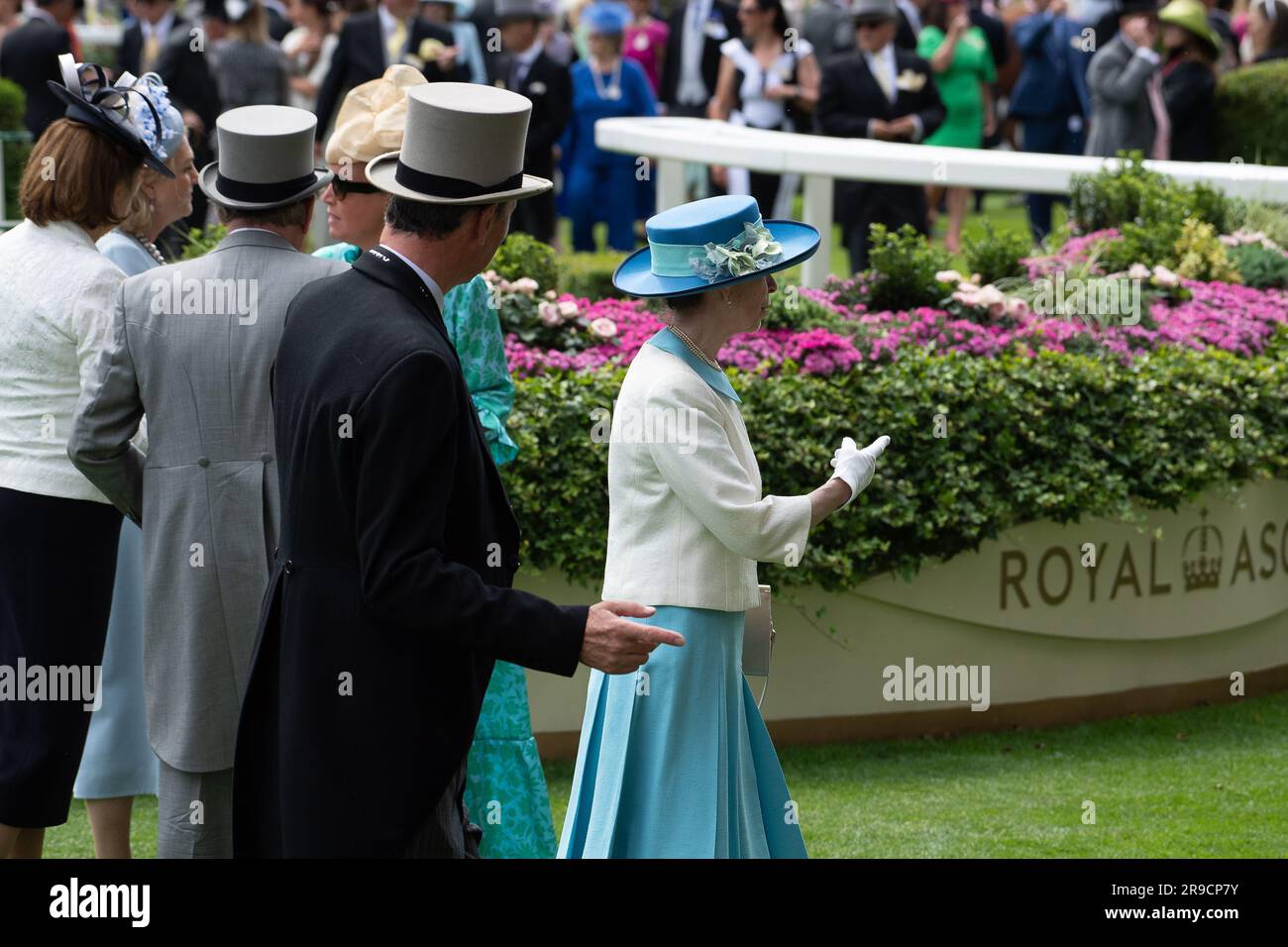 Princess anne royal ascot 2023 hi-res stock photography and images - Alamy