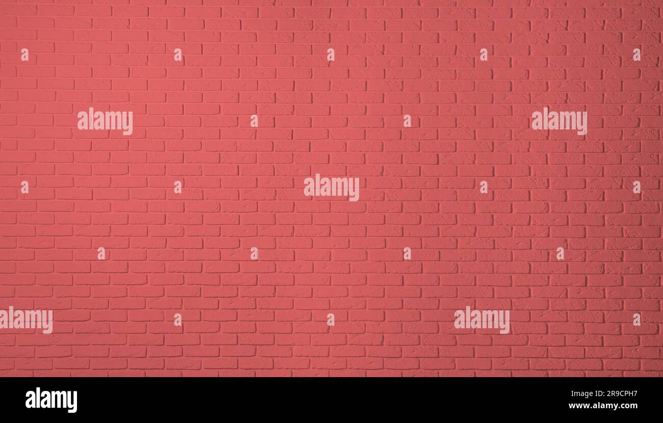 Texture of salmon color brick wall as background Stock Photo Alamy