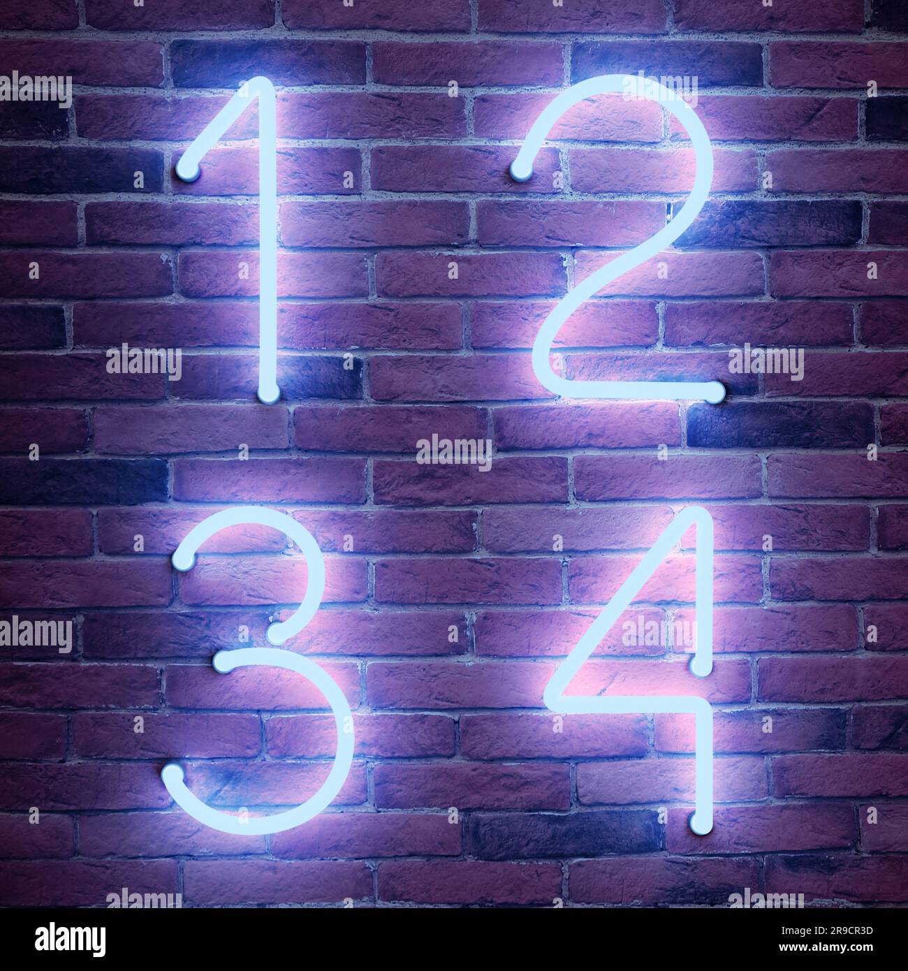3,444 Neon Sign Number Three Images, Stock Photos, 3D objects, & Vectors