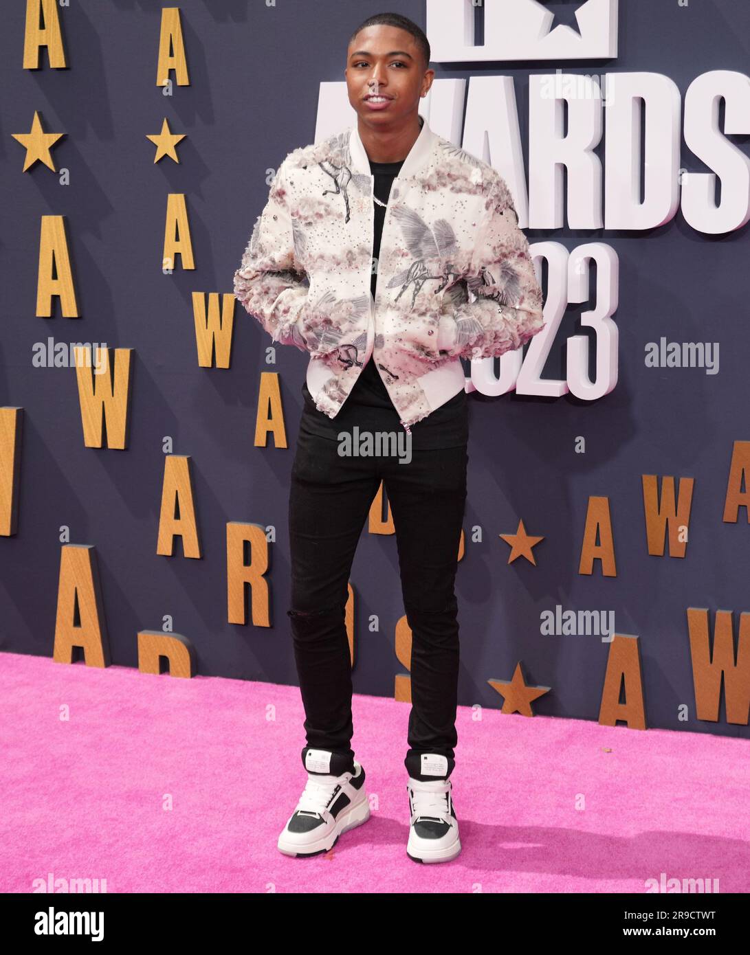 Los Angeles, USA. 25th June, 2023. Thaddeus J. Mixson arrives at the