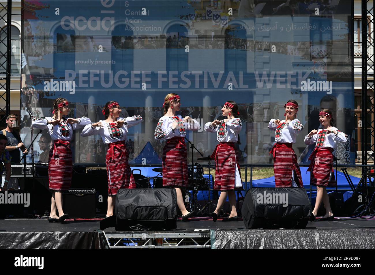 Gunnersbury Park, London, UK. June 25 2023. ACAA Refugee Week 2023 the