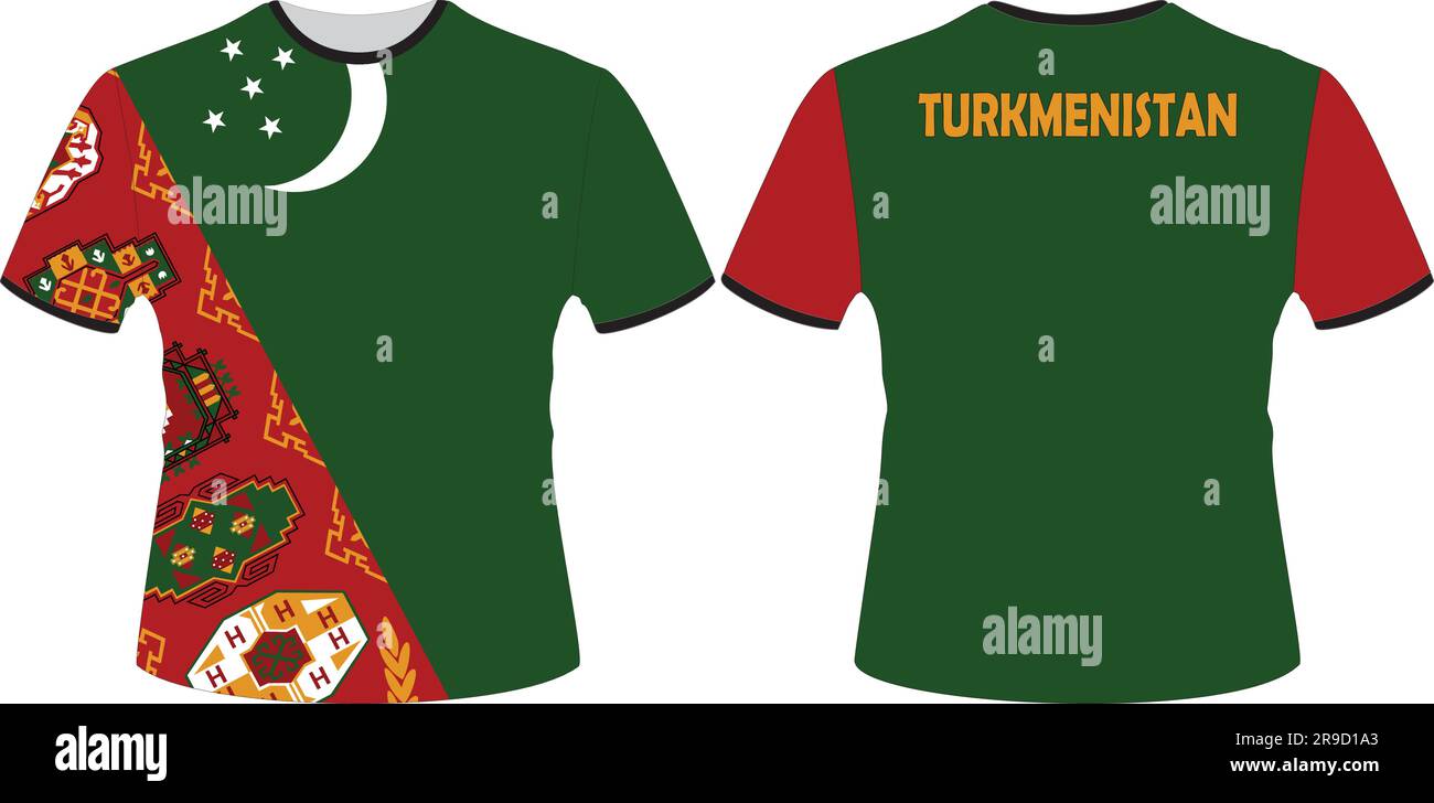 Turkmenistan Flag Classic Shirt