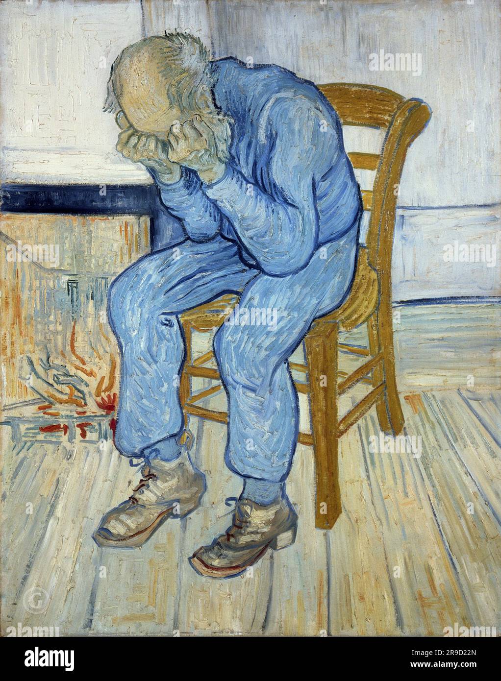 Vincent van Gogh – Old Man in Sorrow Stock Photo